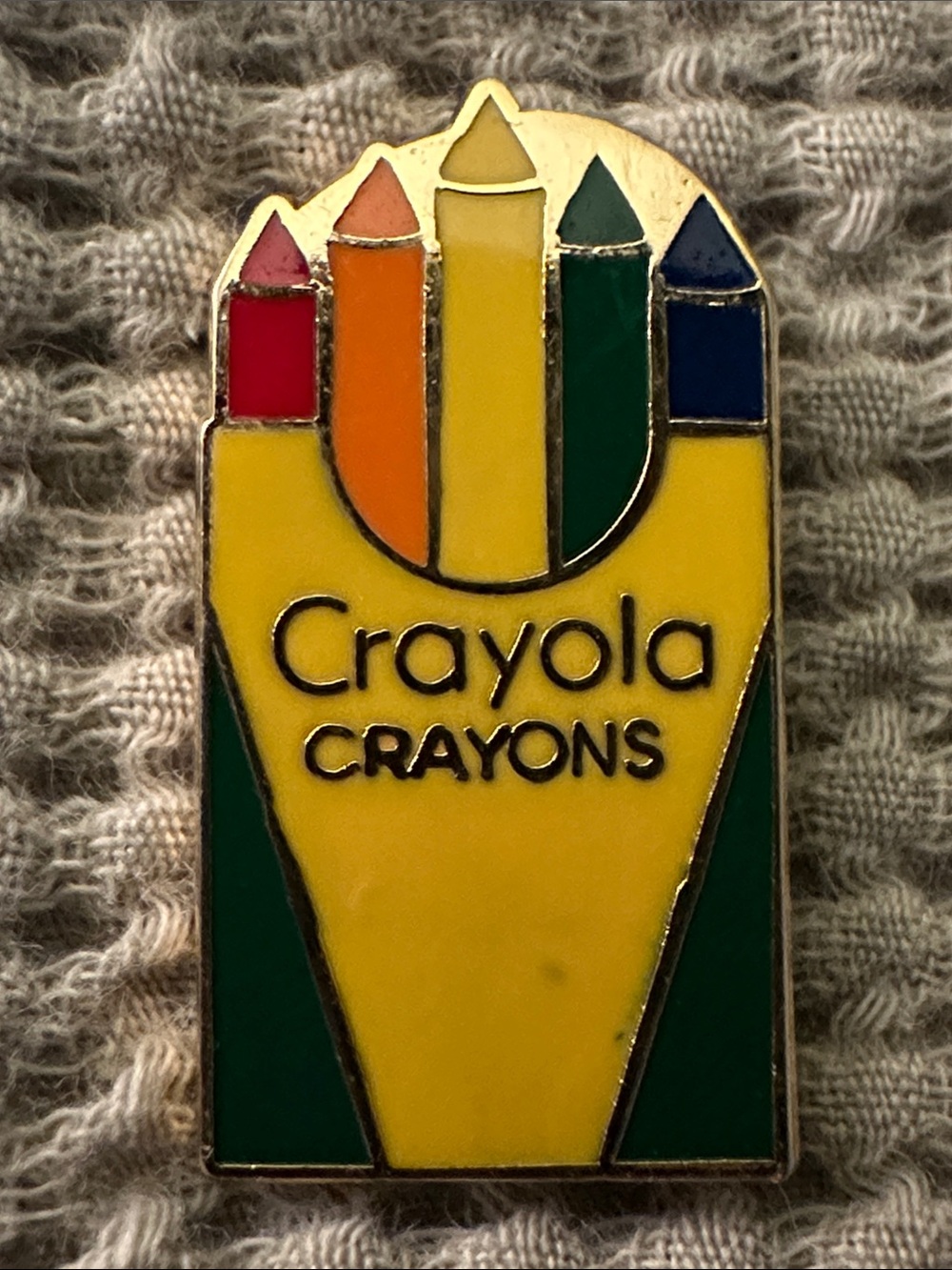 Vintage Crayola Crayon Pin